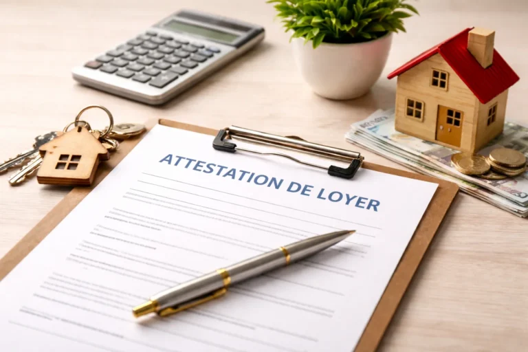 Attestation de loyer