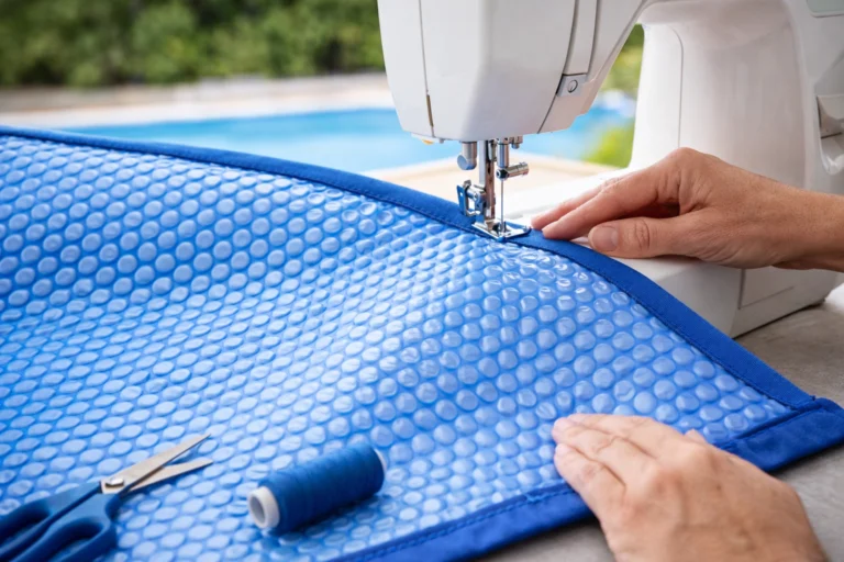 Comment coudre une bâche à bulle pour piscine ou mobilier extérieur