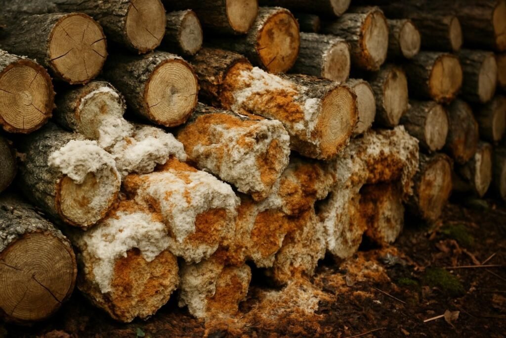 Mérule bois de chauffage