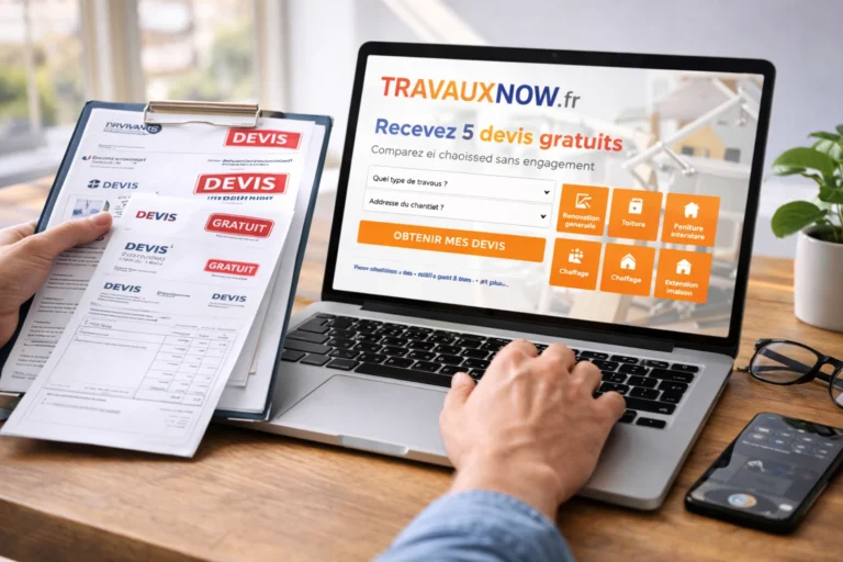 5 devis gratuit travauxnow.fr