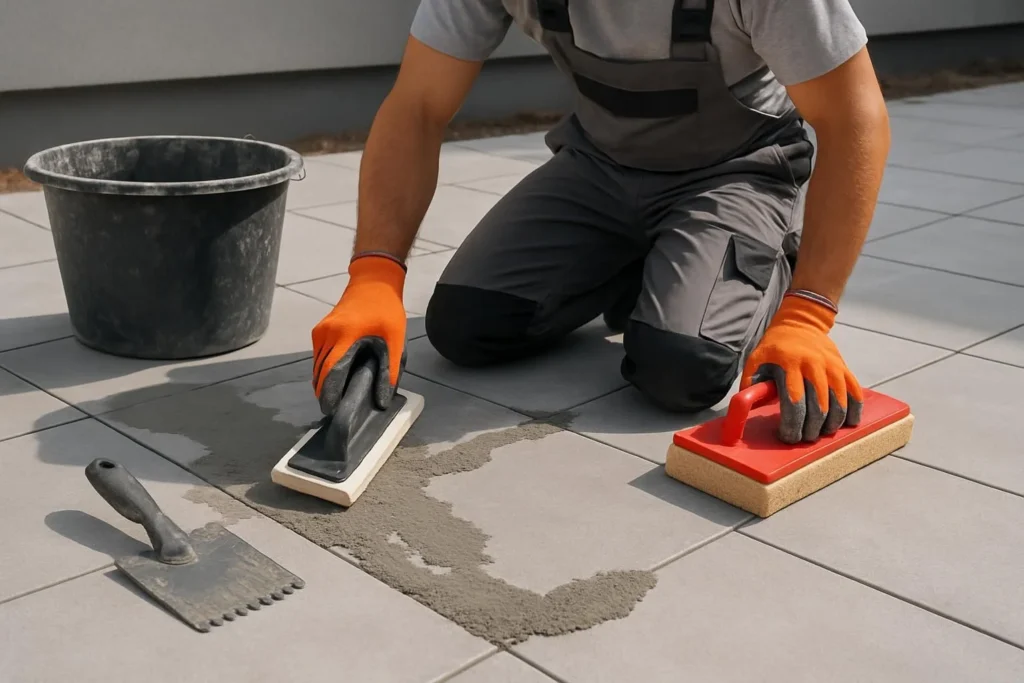 jointoiement carrelage extérieur