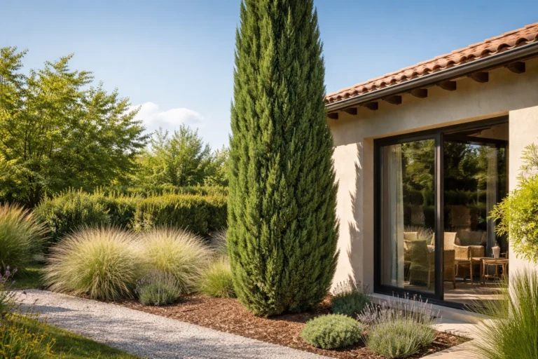 planter un cyprès près de la maison