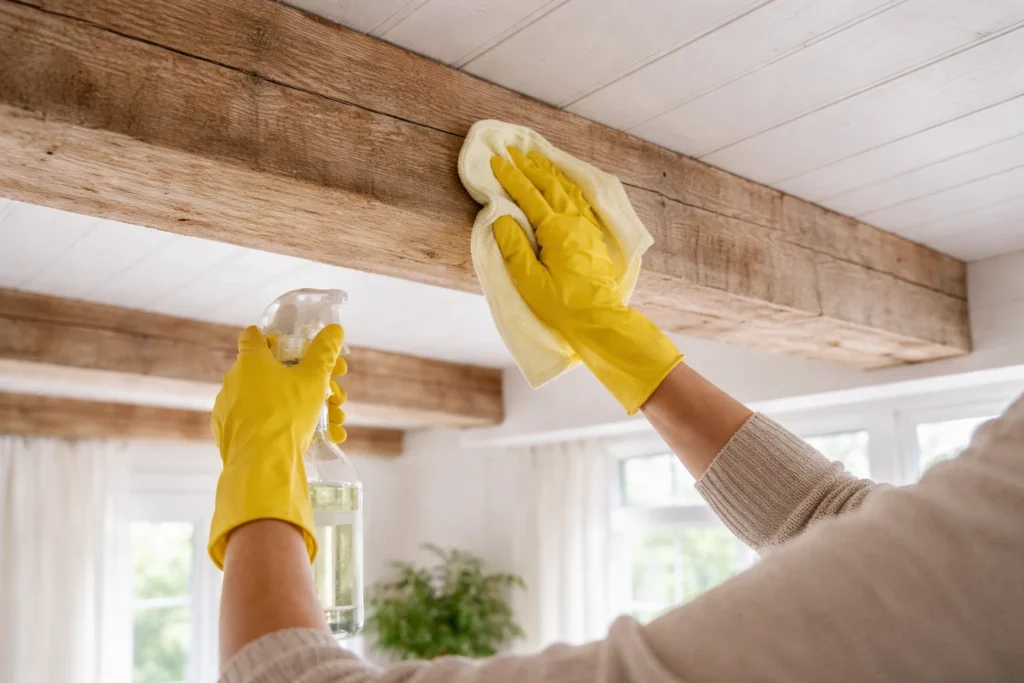 peindre poutre sans poncer