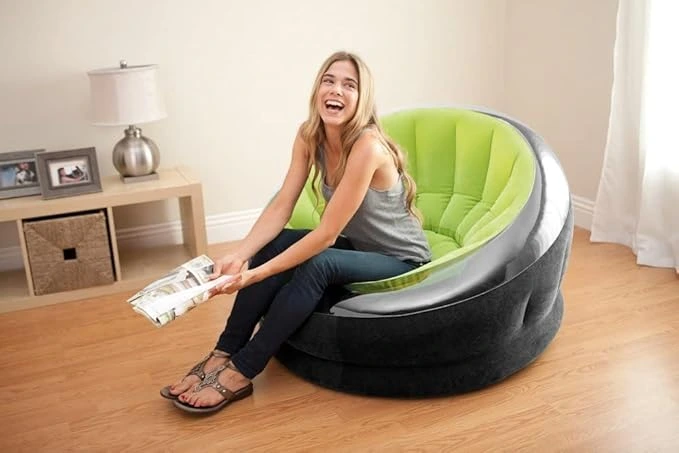pouf géant gonflable