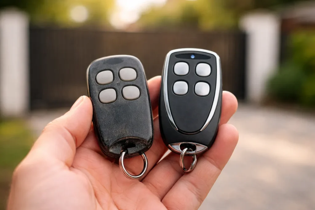 Cloner télécommande de portail